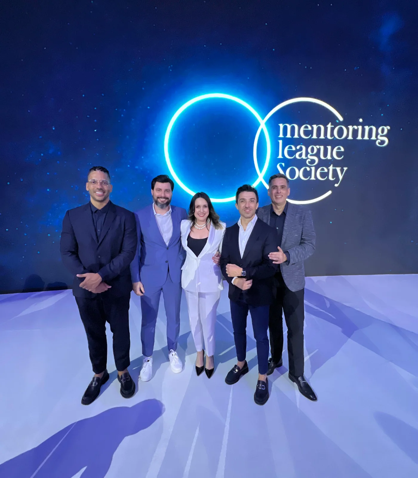 Founders dos clubes da Mentoring League Society reunidos